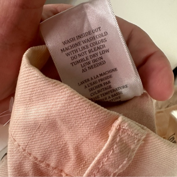 Blank NYC Ditz Distressed Pale Pink Denim Rock Cotton Boyfriend Jeans NWOT 30 - Picture 11 of 16